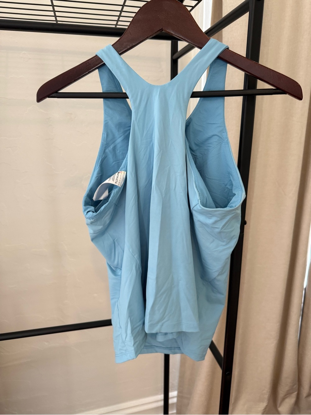 Athleta Light Blue Racerback Tank Top - Picture 3 of 4